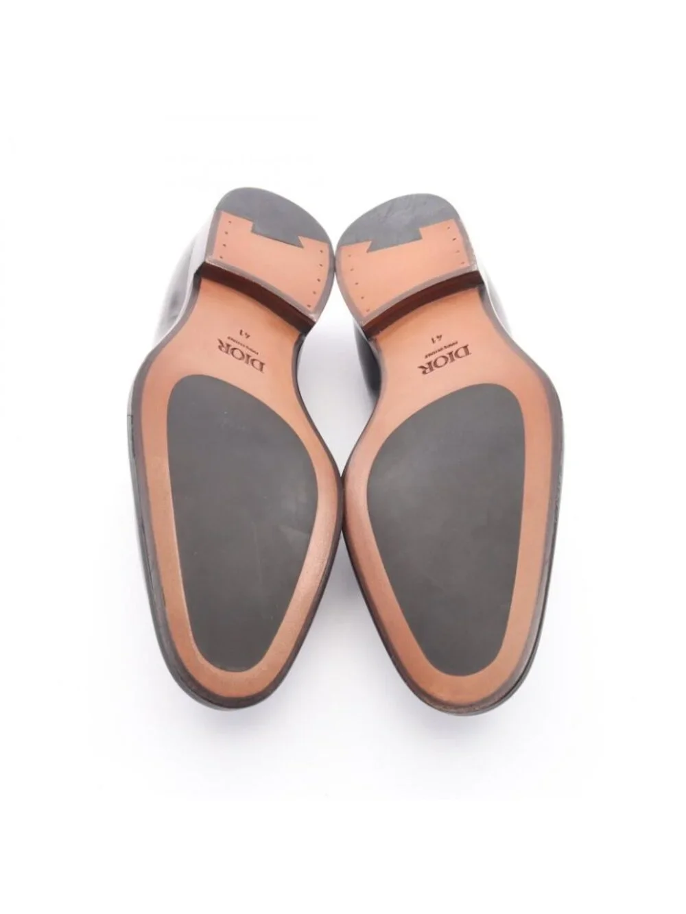 Dior Dress Shoes Oblique Leather